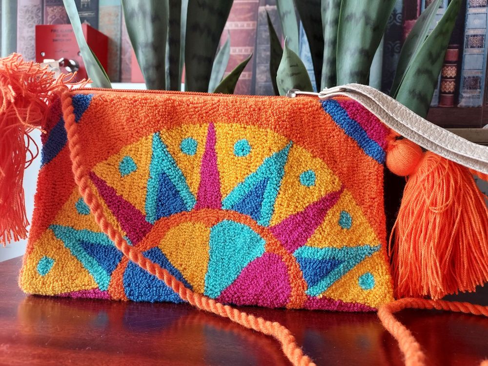 Colombian Wayuu HandBag - Design J