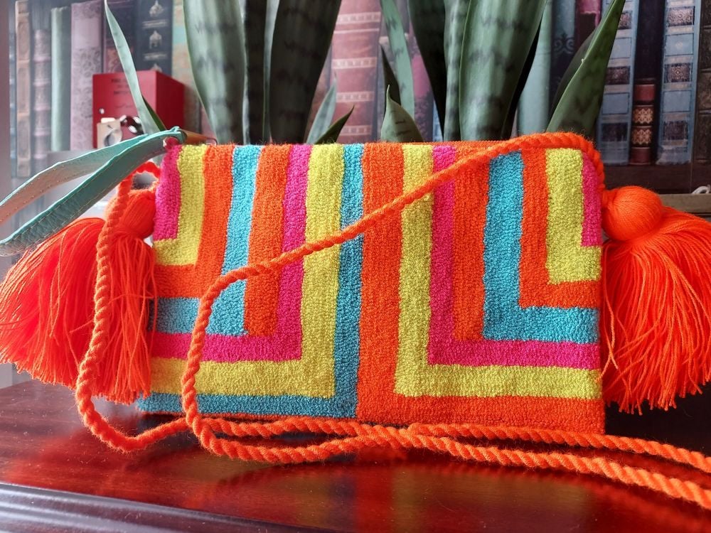 Colombian Wayuu HandBag - Design D