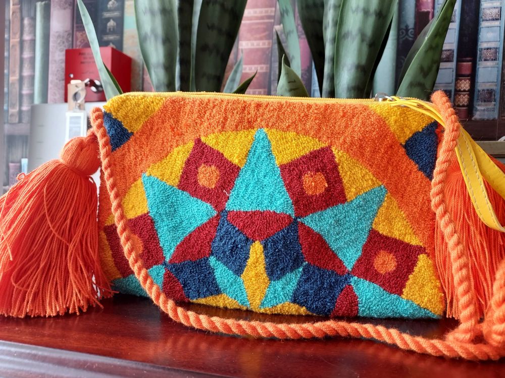 Colombian Wayuu HandBag - Design C
