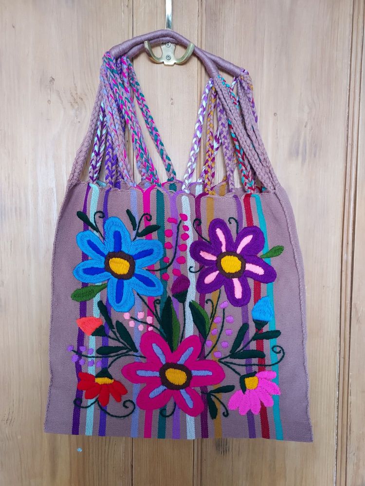 Embroidered Mexican Bag - II