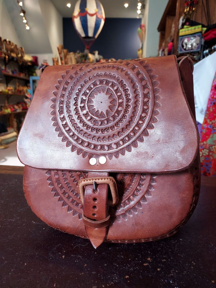 Mexican Leather Bag - 3