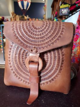 Mexican Leather Bag - 4