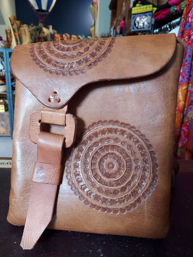 Mexican Leather Bag - 5