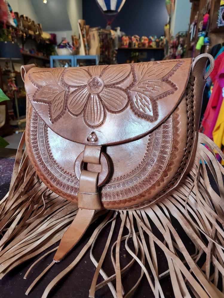 Mexican Leather Bag - 8