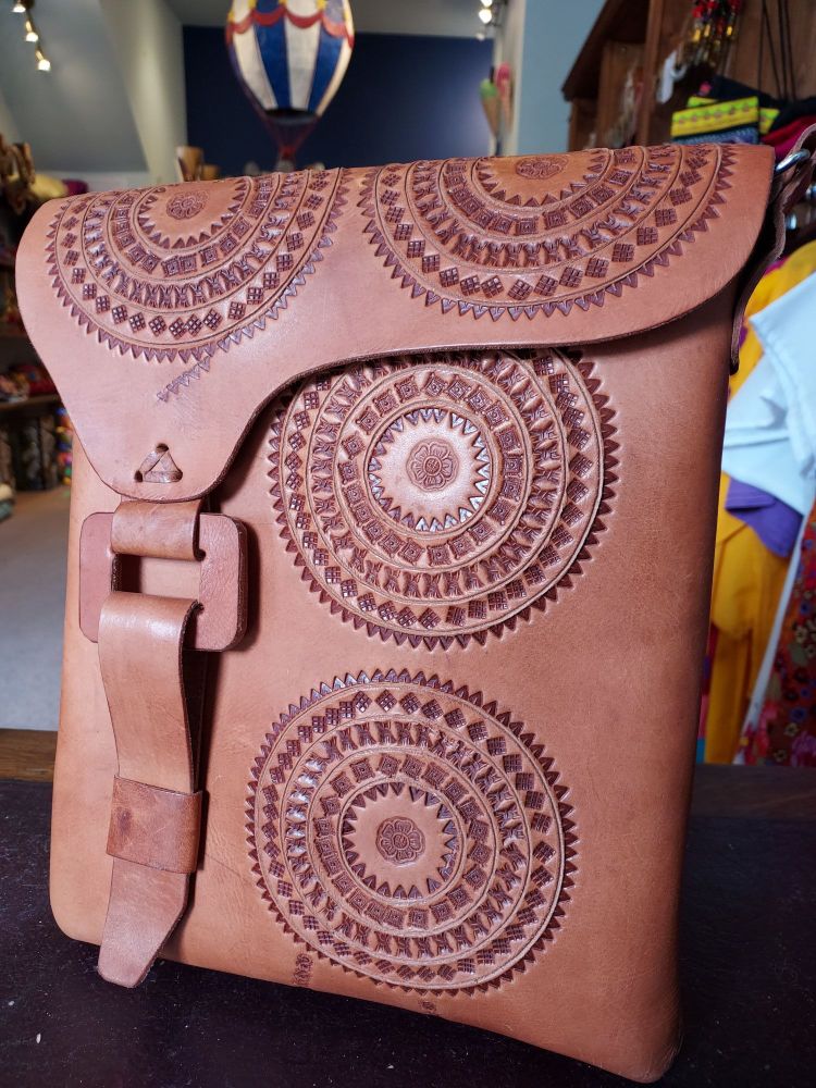 Mexican Leather Bag - 9