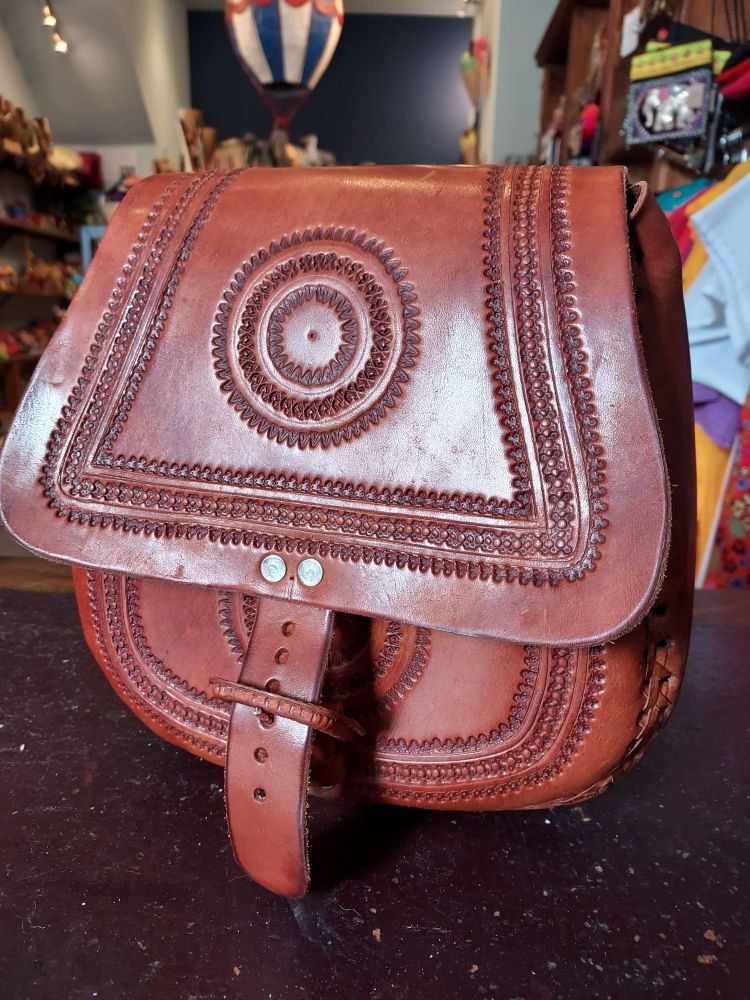 Mexican Leather Bag - 11