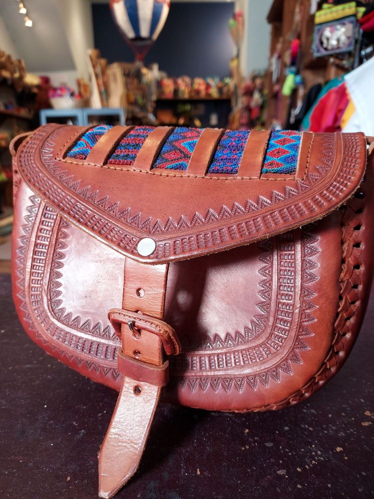 Mexican Leather Bag - 12