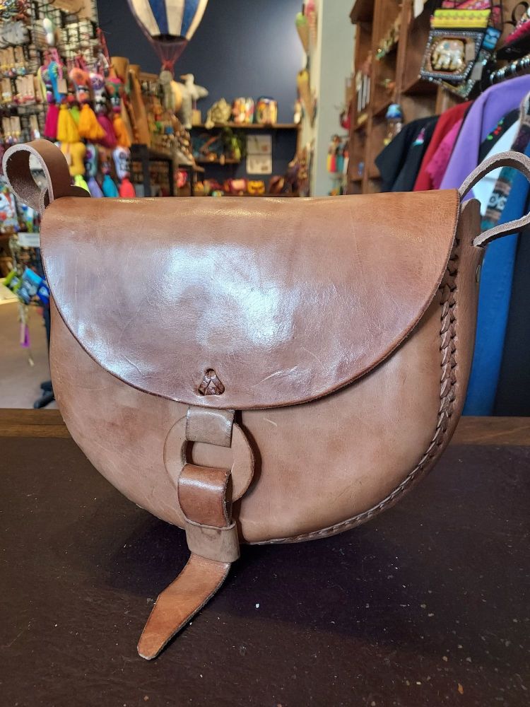 Mexican Leather Bag - A