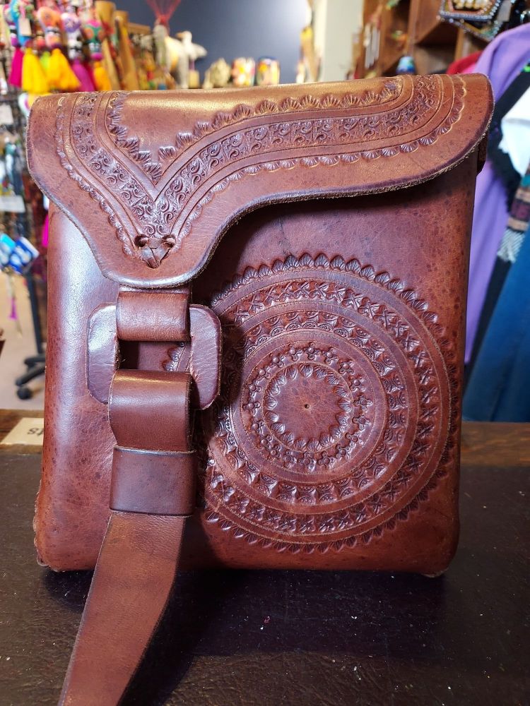 Mexican Leather Bag - F