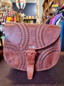 Mexican Leather Bag - G