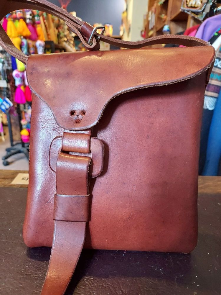 Mexican Leather Bag - H