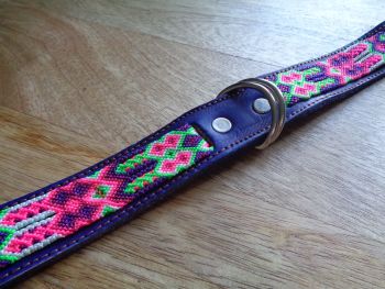 Dog Collar - 47cm - Purple (12)
