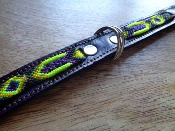 Dog Collar - 33cm - Purple (20)