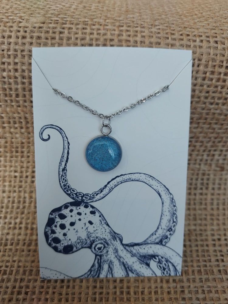 Ilfracombe Sand Necklace - Enchanted Blue