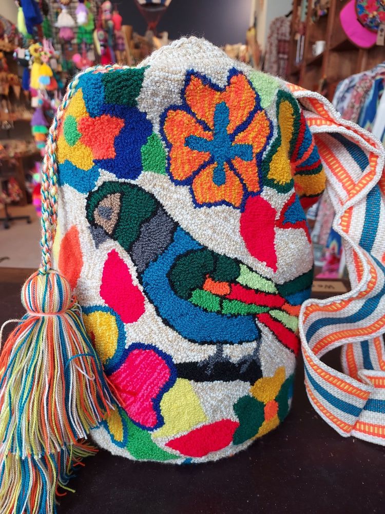 Colombian Wayuu Mochila Bag - Design L
