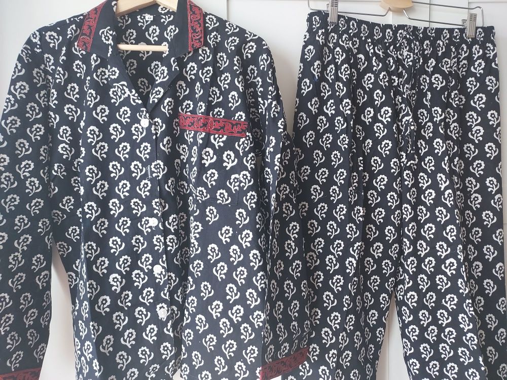 Indian block online print pajamas