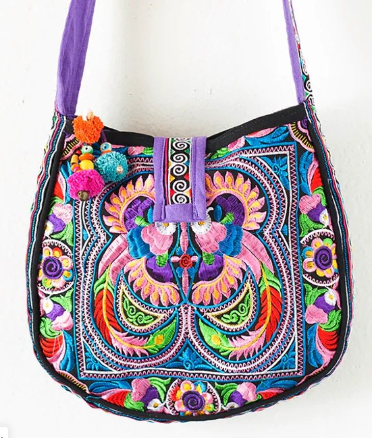Hilltribe Crossbody Bag - Multi