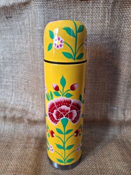 Indian Painted Flask - Yellow Flower