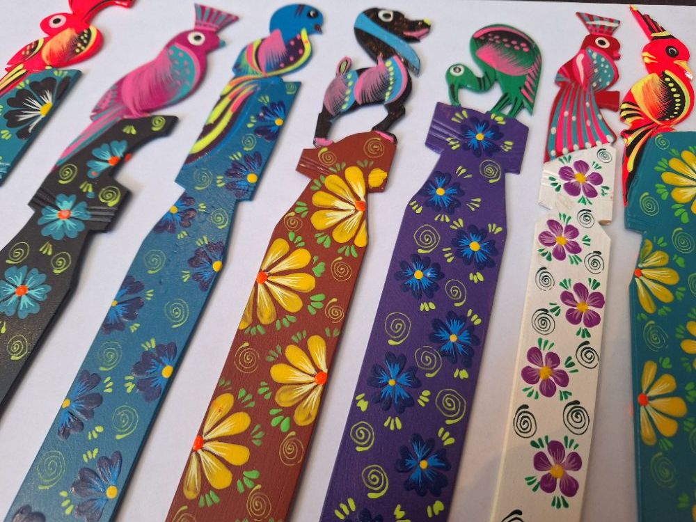 Wooden Painted Bookmarks