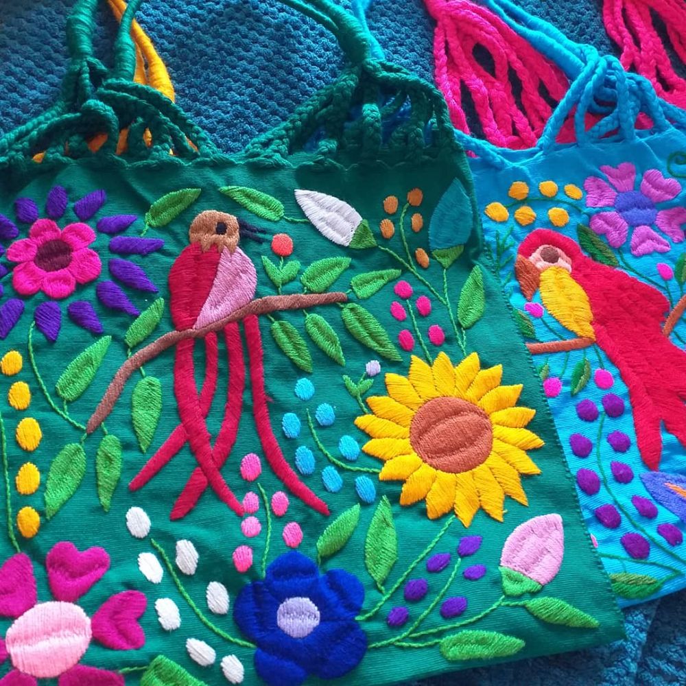 Embroidered Loom Bags