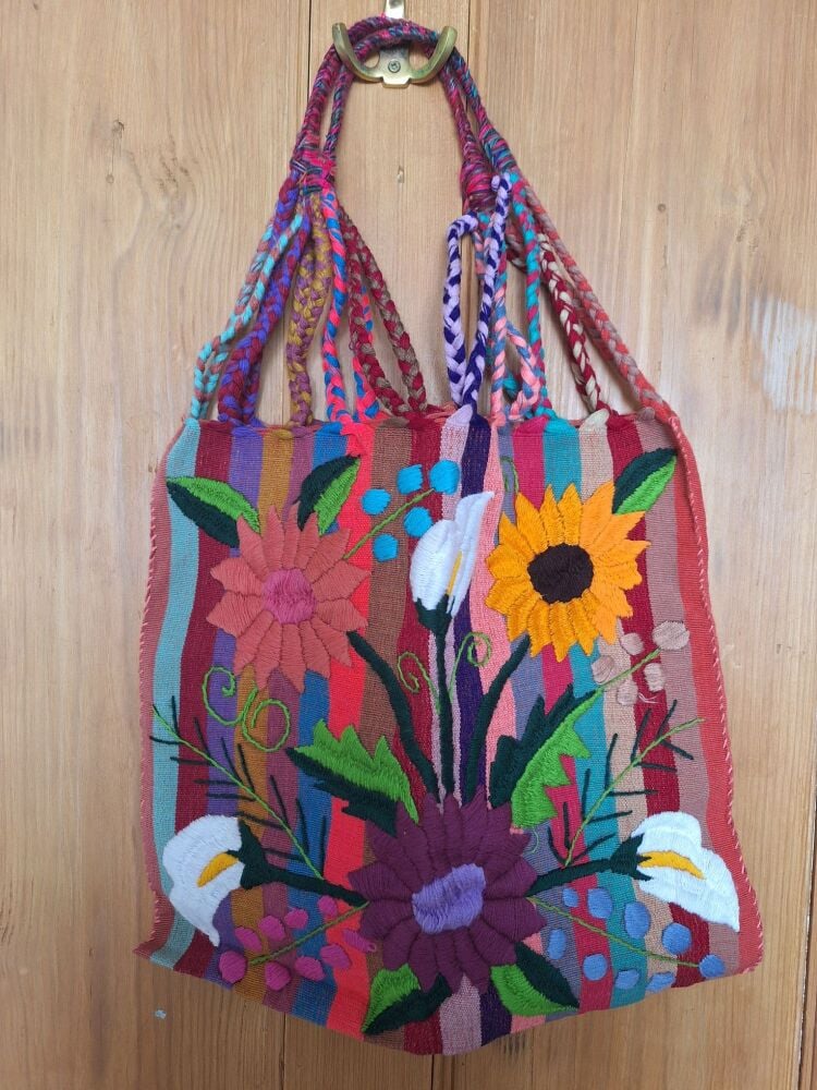 Mexican Loom Bag - Design 9