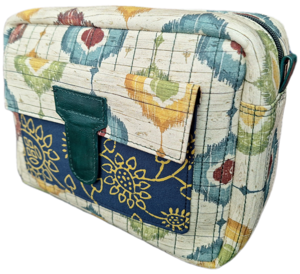 Block Print Wash Bag - Design 2