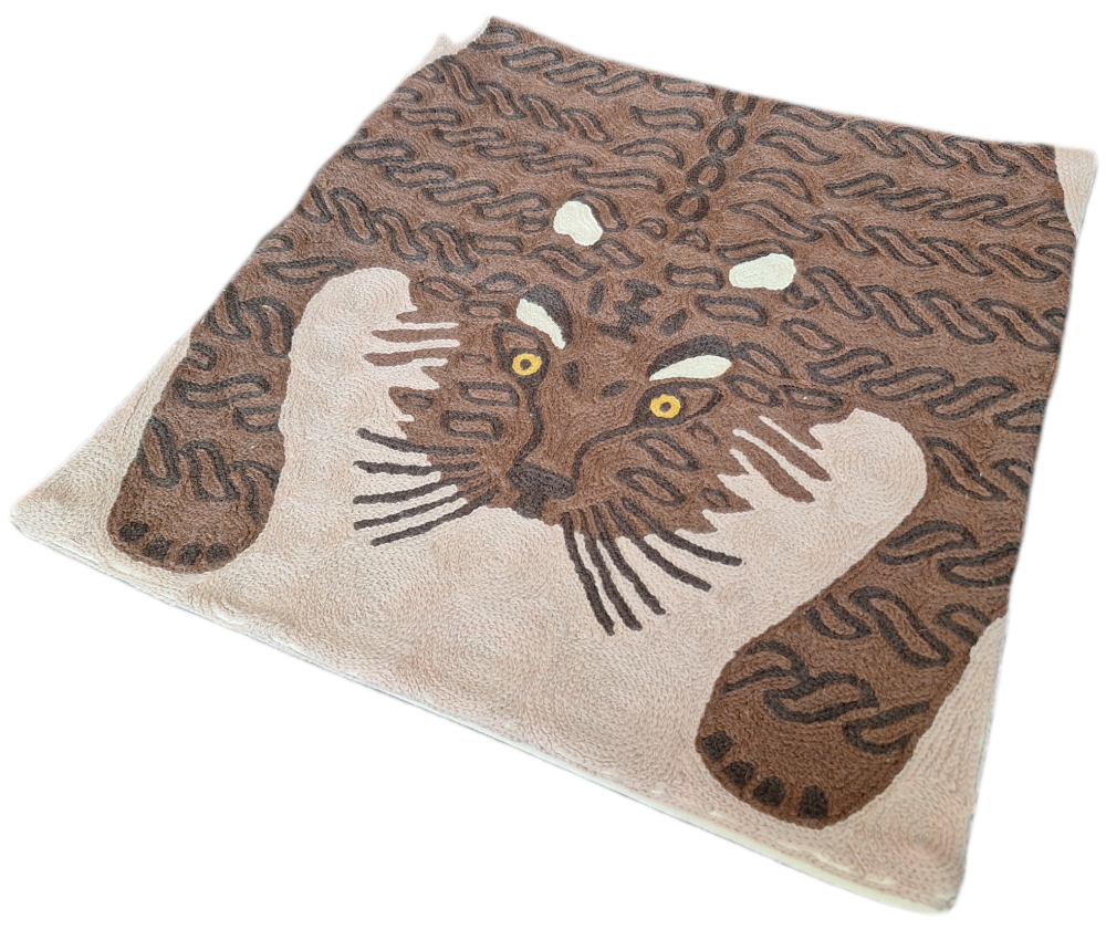 Kashmiri Embroidered Cushion Cover - Design 1