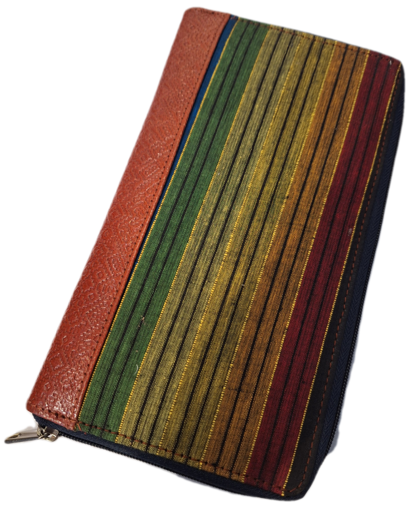 Block Print Travel Document Holder - Design 3