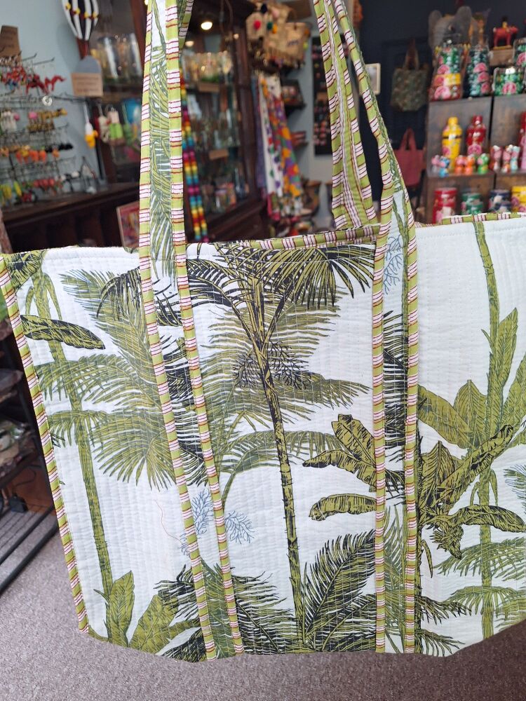 Large Cotton Tote Bag - Design 5