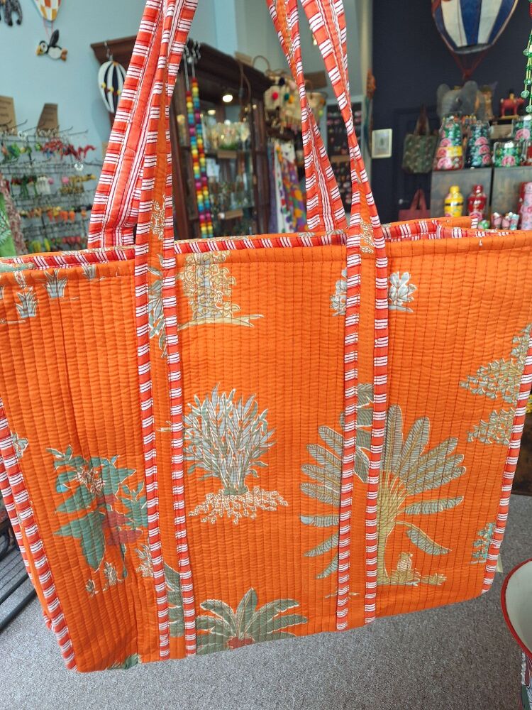 Large Cotton Tote Bag - Design 22