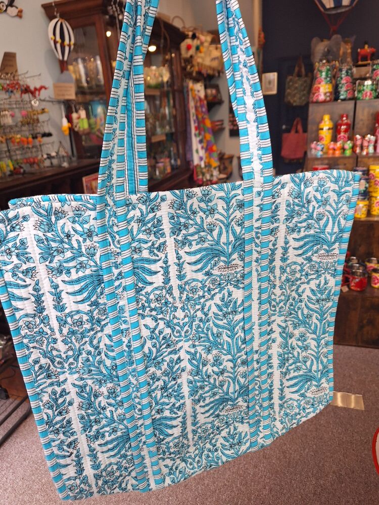 Large Cotton Tote Bag - Design 18