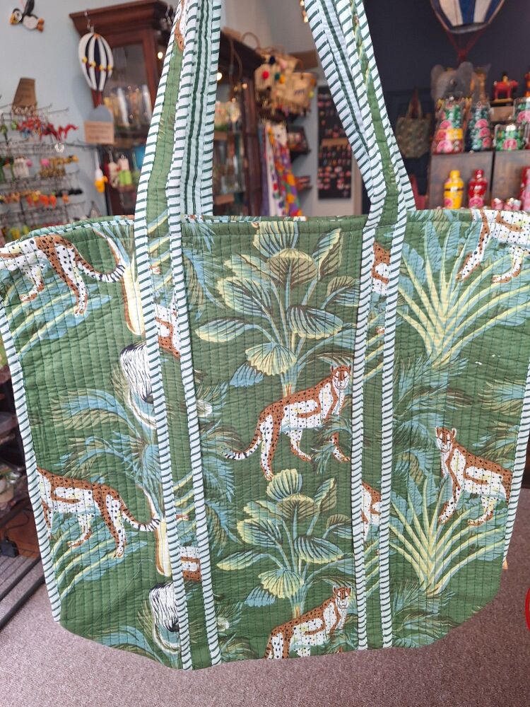 Large Cotton Tote Bag - Design 17