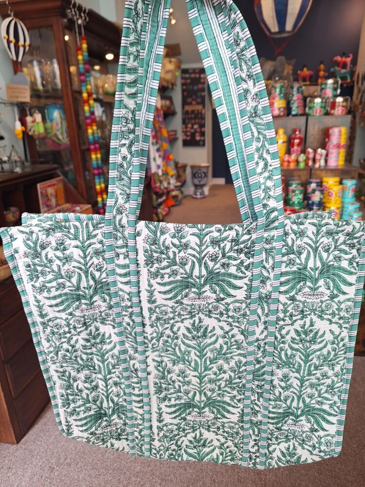 Large Cotton Tote Bag - Design 15