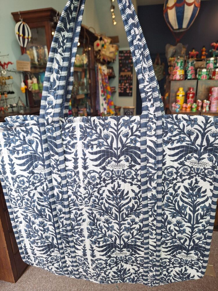 Large Cotton Tote Bag - Design 10