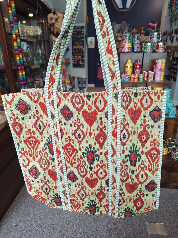 Large Cotton Tote Bag - Design 2