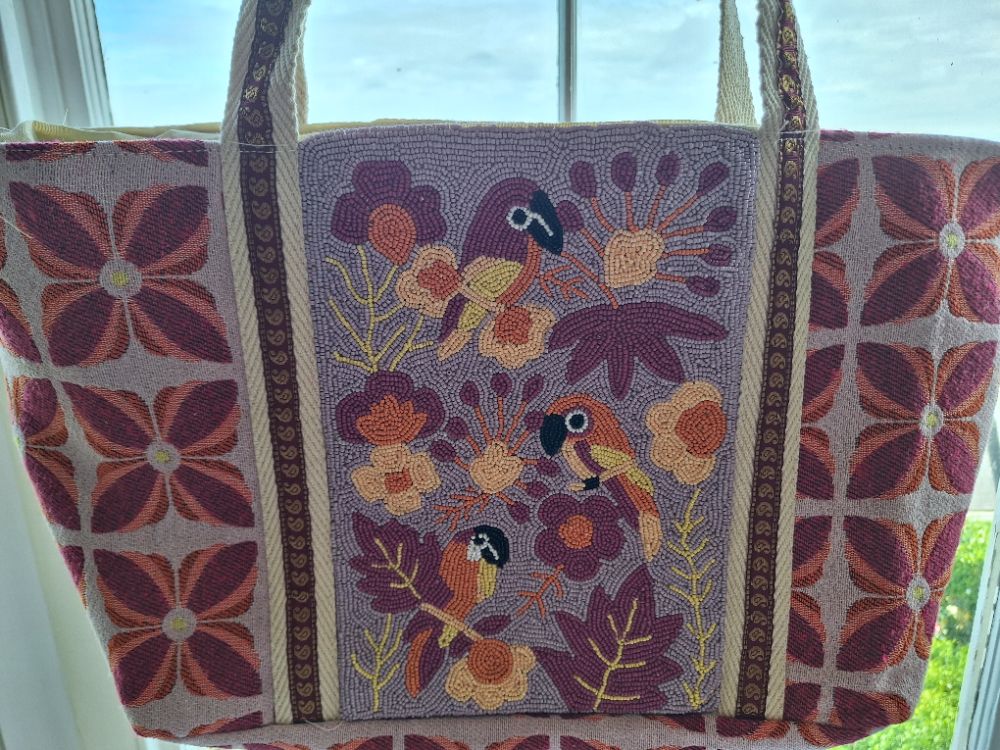 Beaded Tote Bags