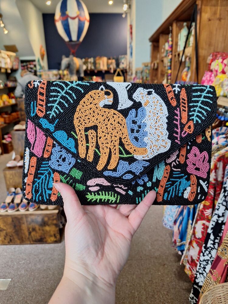 Beaded Handbag - Jungle Party