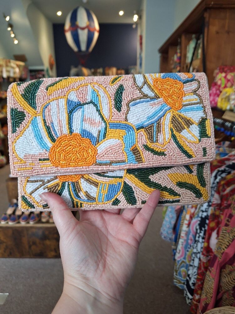 Beaded Handbag - Summer Haze