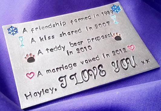 Wedding Wallet Insert