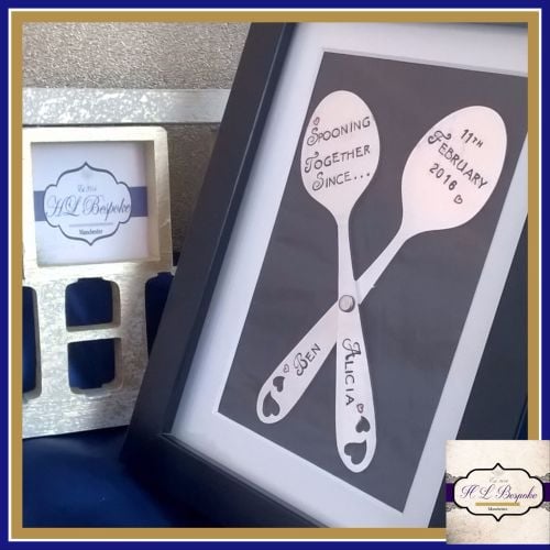 Personalised Spooning Together Since... Valentine's Gifts