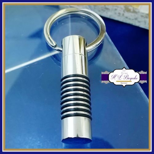 Cremation Urn Keyring - Cylinder Cremation Urn Keychain - In Memory Of Keyr