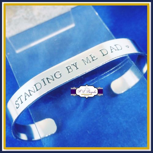 Men's Wedding Memorial Cuff - Memorial Gift For Groom - Man's Wedding Memor