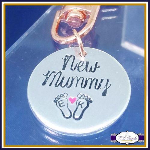 New Mummy Keyring - Mother's Day Keyring - New Baby Keyring - New Mum Keyri