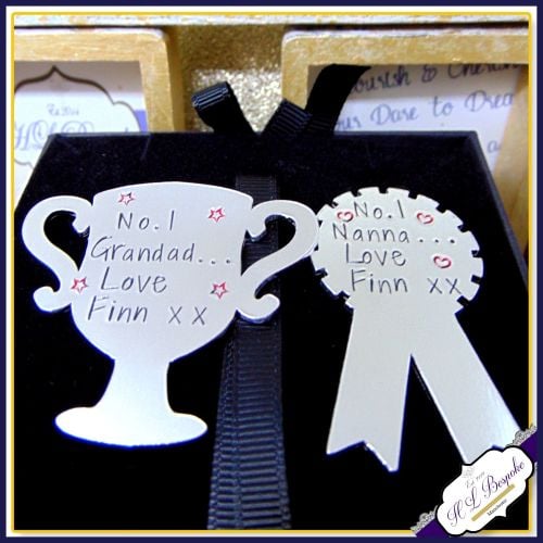 Grandma and Grandad Gift - Grandma Magnet - Grandad Magnet - Personalised F