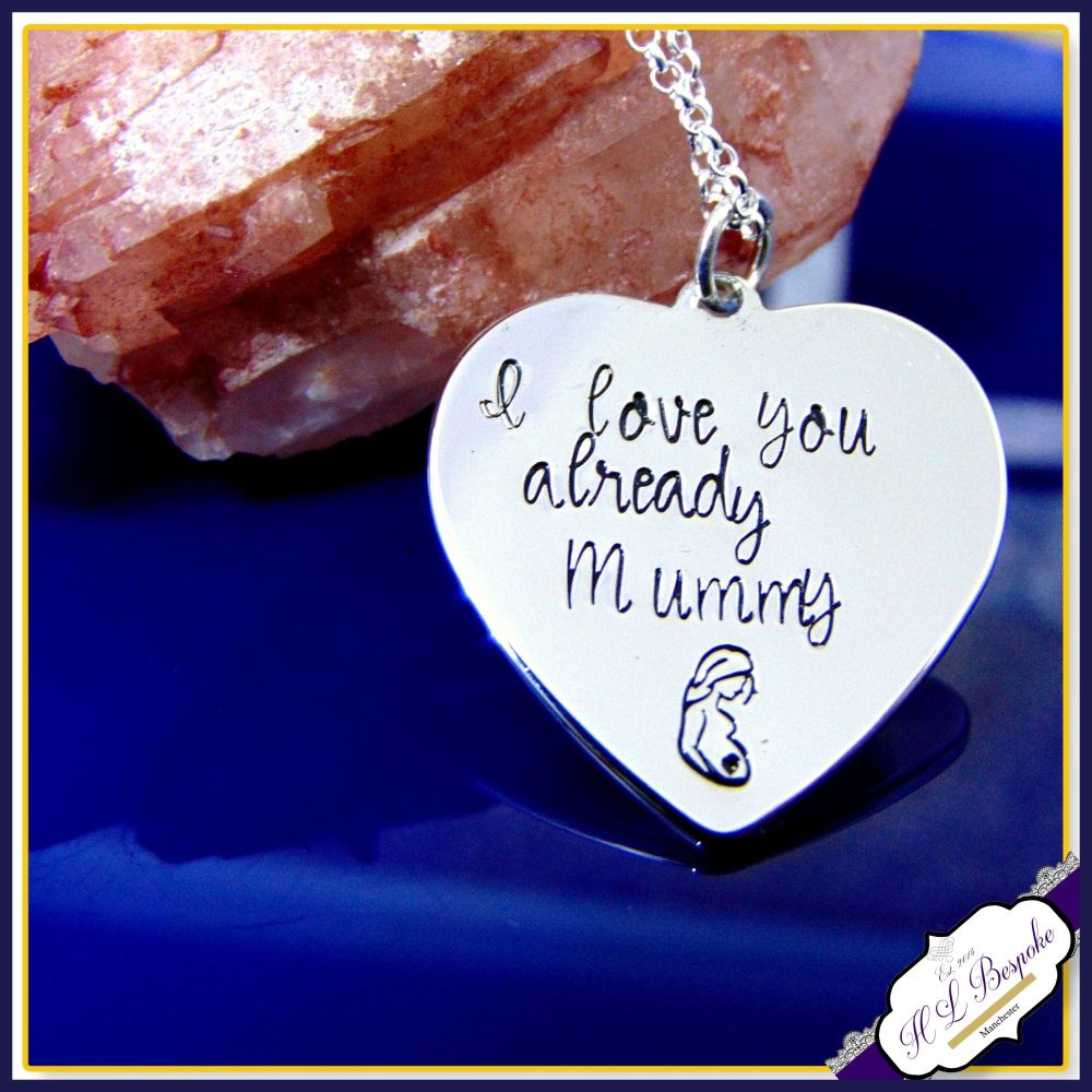 Pregnant Mothers Day Gift Mothers Day Necklace Pregnancy Pendant I Love You Already From The Bump Mothers Day Gift From Baby Pregnant Mothers Day Gift Mothers Day Necklace Pregnancy Pendant I Love You Already From The Bump Mothers Day Gift From Baby