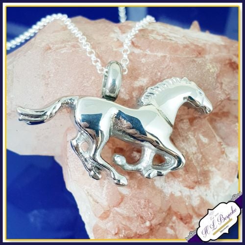 Horse Cremation Urn Jewellery - Horse Cremation Urn Pendant - In Memory Of
