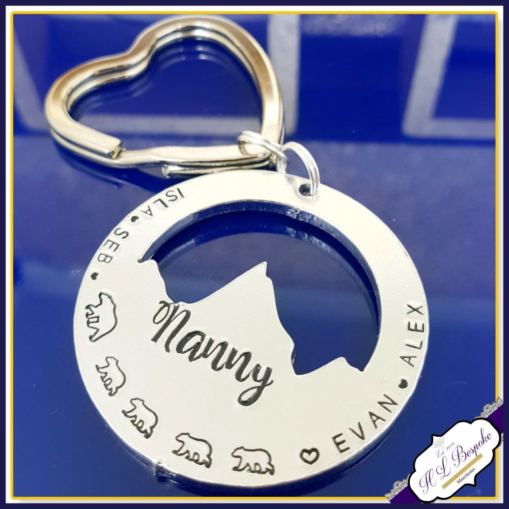 daddy bear keyring