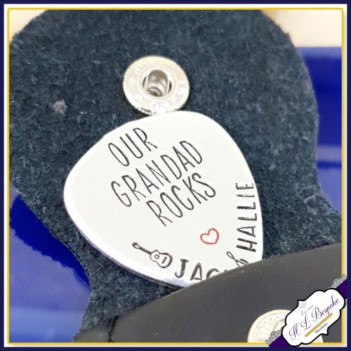 You Rock Guitar Pick - You Rock Grandad - Father's Day Gift - Godfather Gif