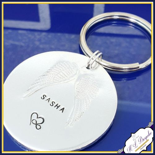 Pet Memorial Keychain - Pet Memorial Keyring - Pet Memorial Gift - In Memor