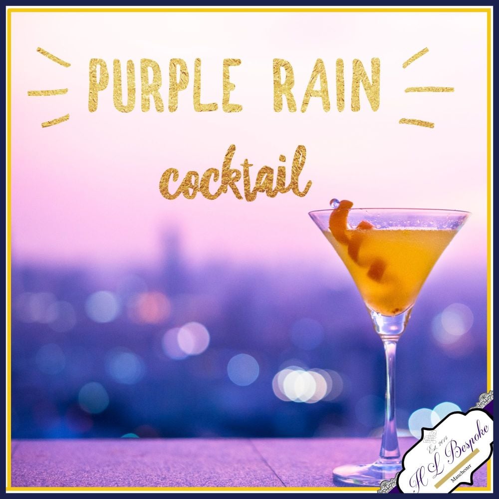Purple Rain Cocktail Scent Soy Wax Melts - Highly Scented Fresh Fruity Wax 